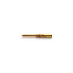 Contact à sertir, mâle, 10A, or, 0.5mm²